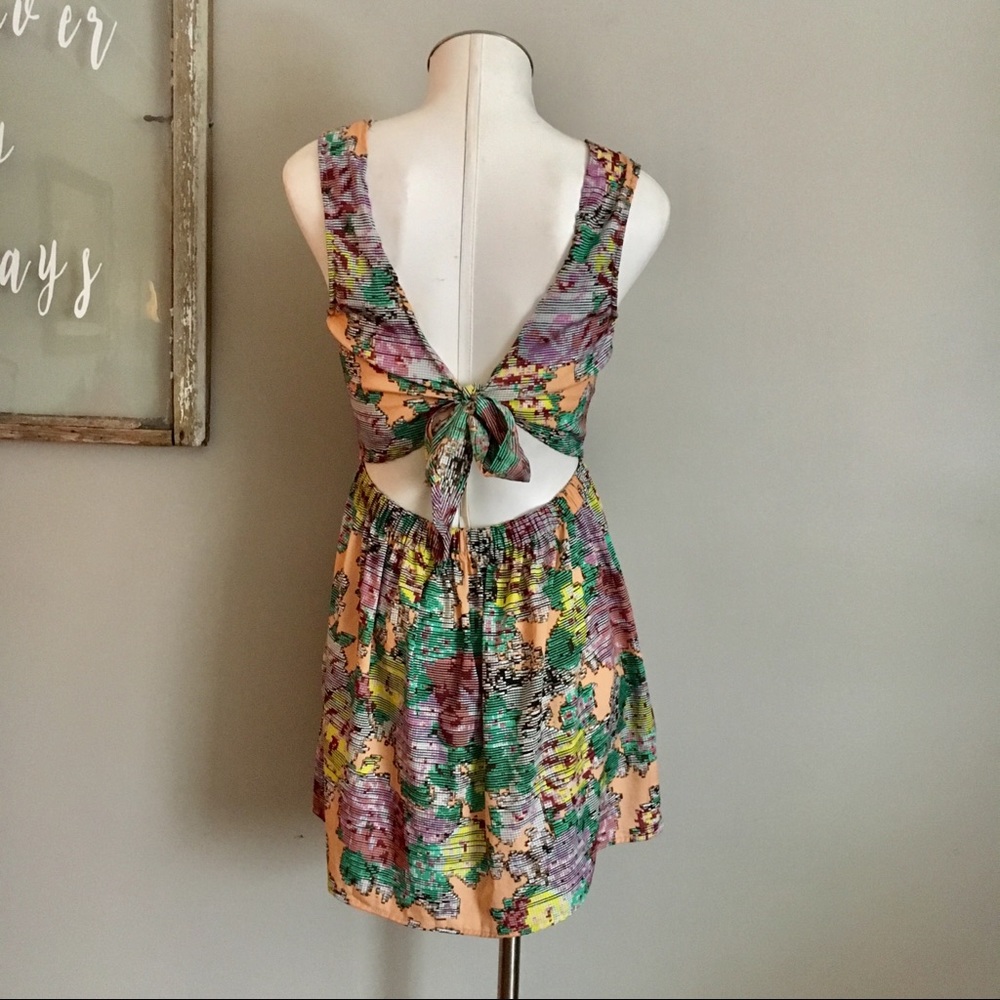 Bar III Tie Back Dress - Picture 3 of 7